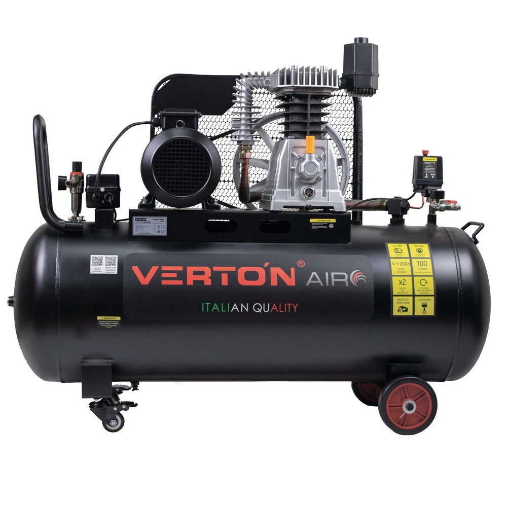 Компрессор Verton Air AC-200/700R 01.5985.12200 компрессор verton air ac 24 240k 01 5985 12193