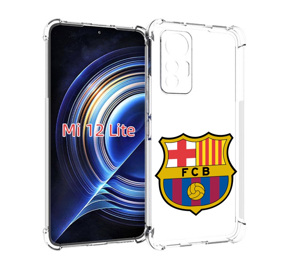

Чехол MyPads ФК FCB Барселона для Xiaomi 12 Lite, Прозрачный, Tocco