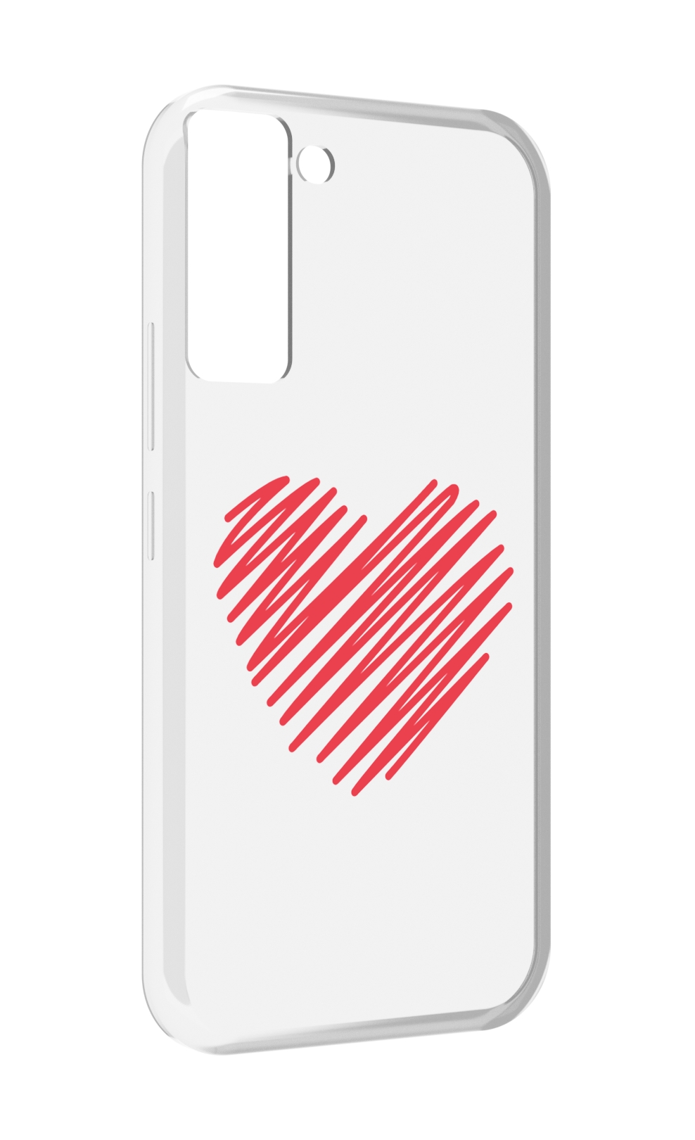

Чехол MyPads сердечко-одной-линией для Tecno Pop 5 LTE / Pop 5 Pro, Прозрачный, Tocco