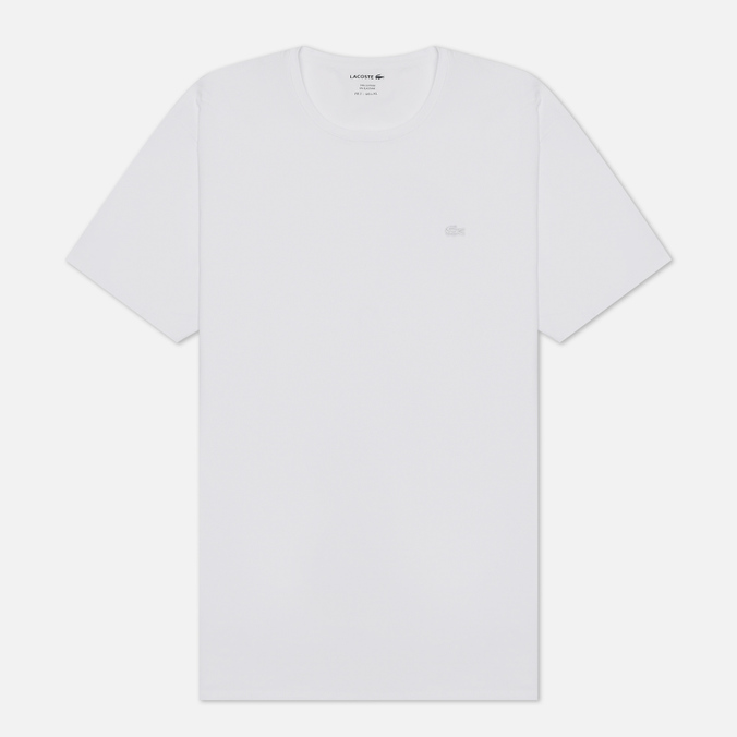 

Мужская футболка Lacoste Classic Embroidered Logo белый, Размер L, Classic Embroidered Logo