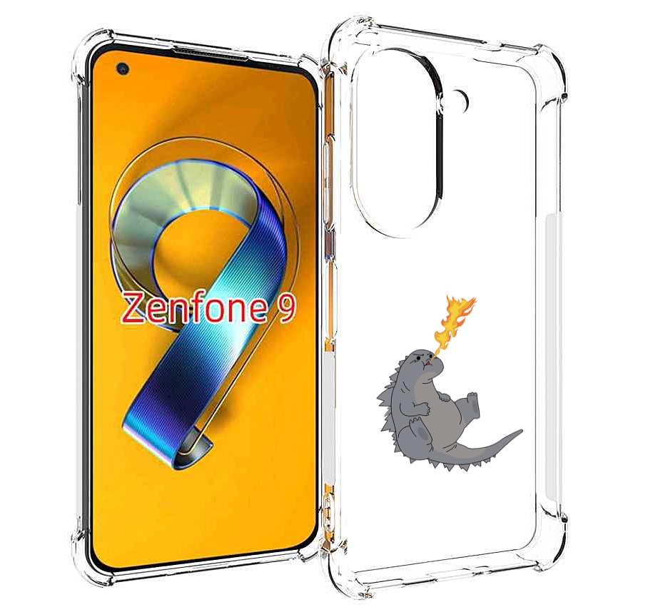 

Чехол MyPads огнедышащий-дракончик для Asus Zenfone 9 (AI2202), Прозрачный, Tocco