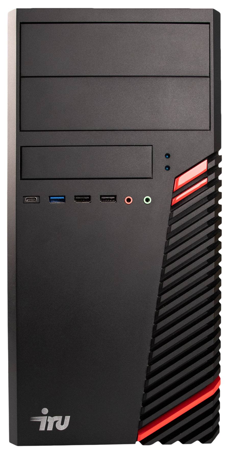 

Настольный компьютер iRU Corp 312 черный (1860051), Corp 312