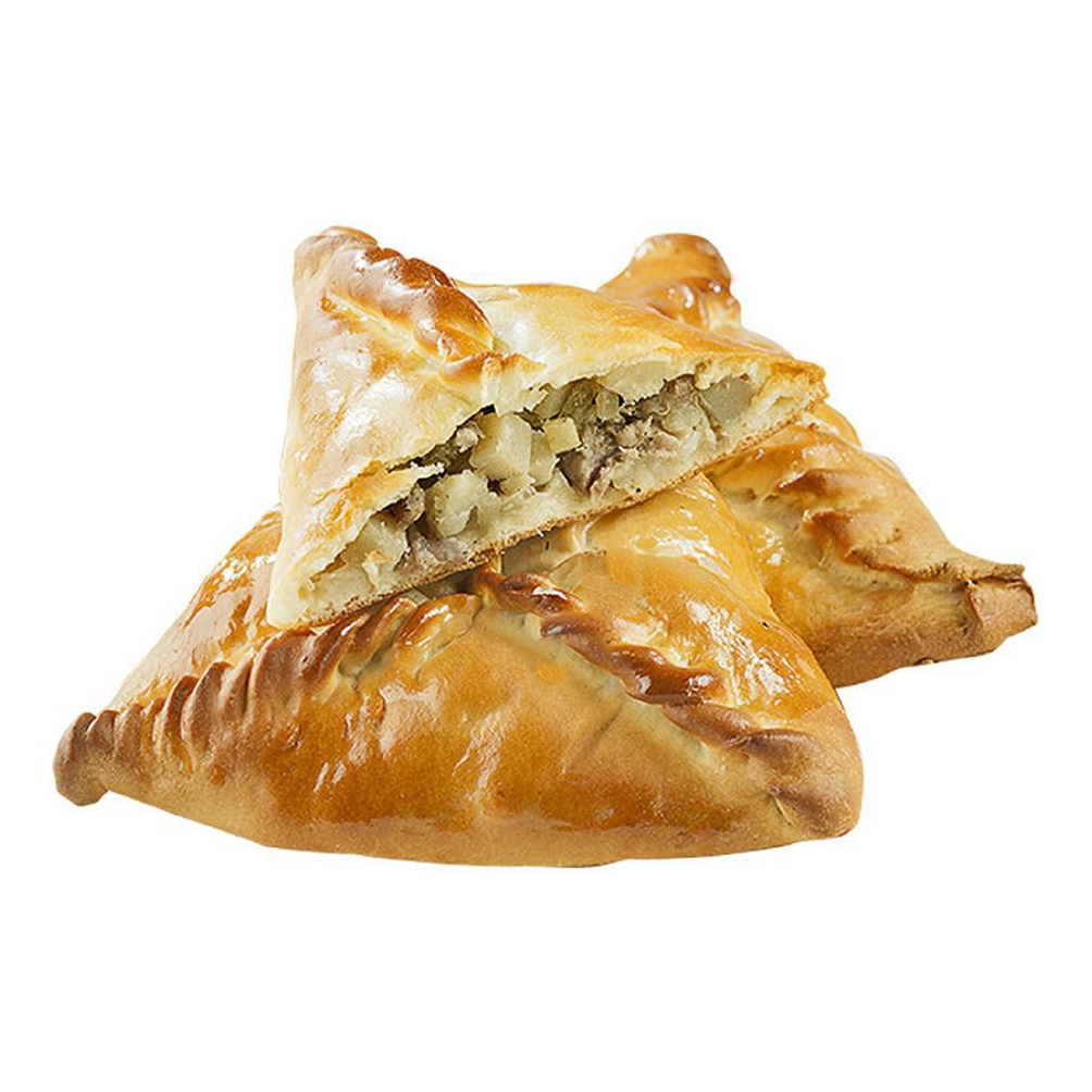 

Пирожок Эчпочмак с начинкой из мяса курицы и картофелем печеный 100 г