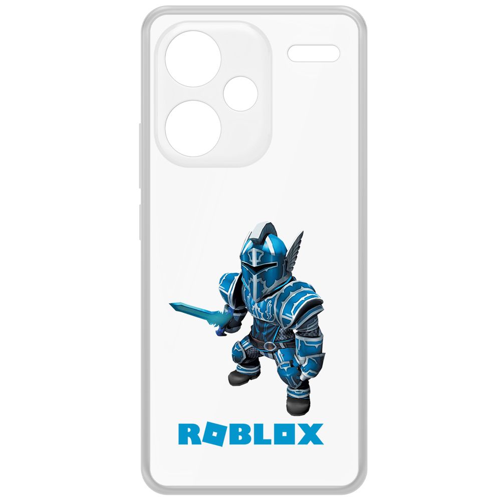 

Чехол-накладка Krutoff Clear Case Roblox-Рыцарь Алар для Xiaomi Redmi Note 13 Pro+ 5G, Прозрачный