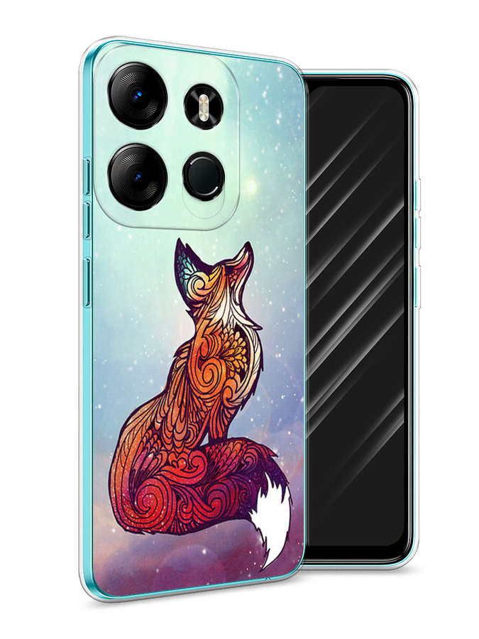 

Чехол Awog на Tecno Phantom X2/X2 Pro "Лиса 1", Голубой;фиолетовый, 303250-1