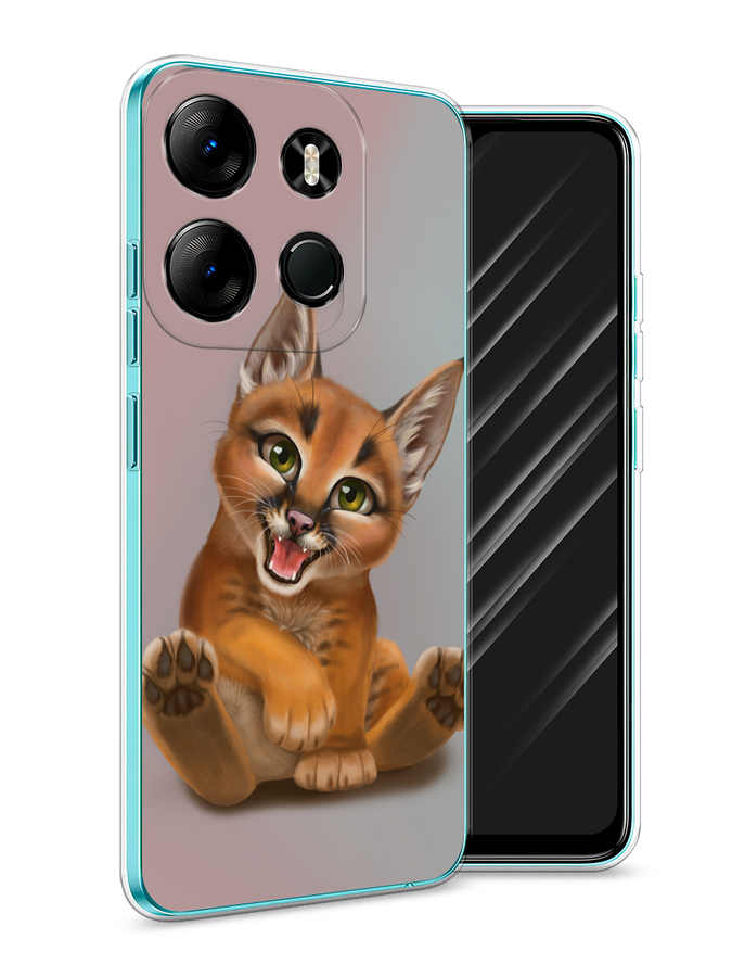 

Чехол Awog на Tecno Phantom X2/X2 Pro "Малыш рыси", Оранжевый;серый, 303250-1