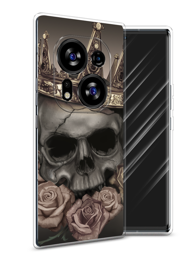 

Чехол Awog на Tecno Phantom X2/X2 Pro "Череп 22", Серый;черный;бежевый, 303250-9