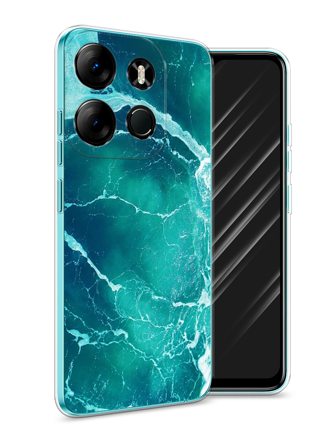 

Чехол Awog на Tecno Phantom X2/X2 Pro "Изумрудный океан", Голубой;синий, 303250-4