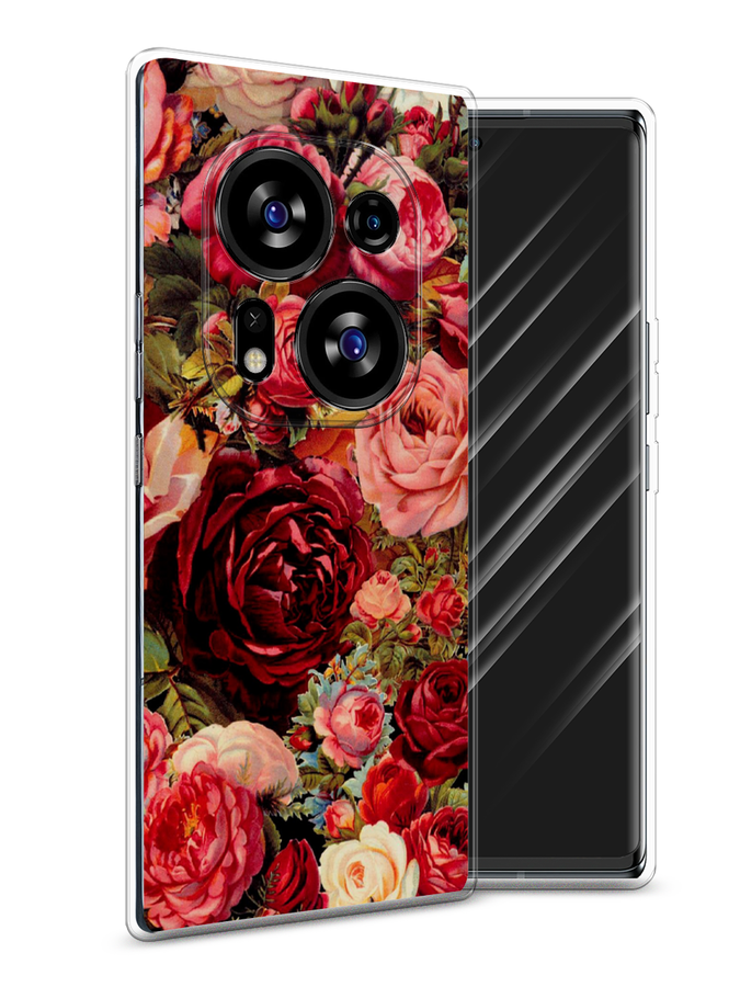 

Чехол Awog на Tecno Phantom X2/X2 Pro "Розы винтажные", 303250-8