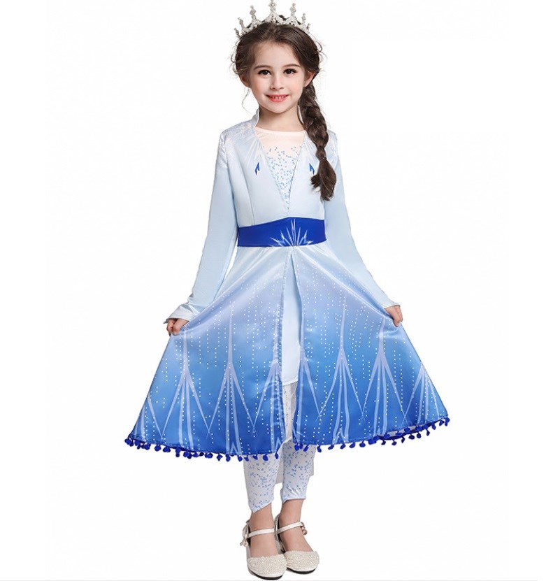 

Платье Эльзы из мультфильма Холодное сердце (Frozen)