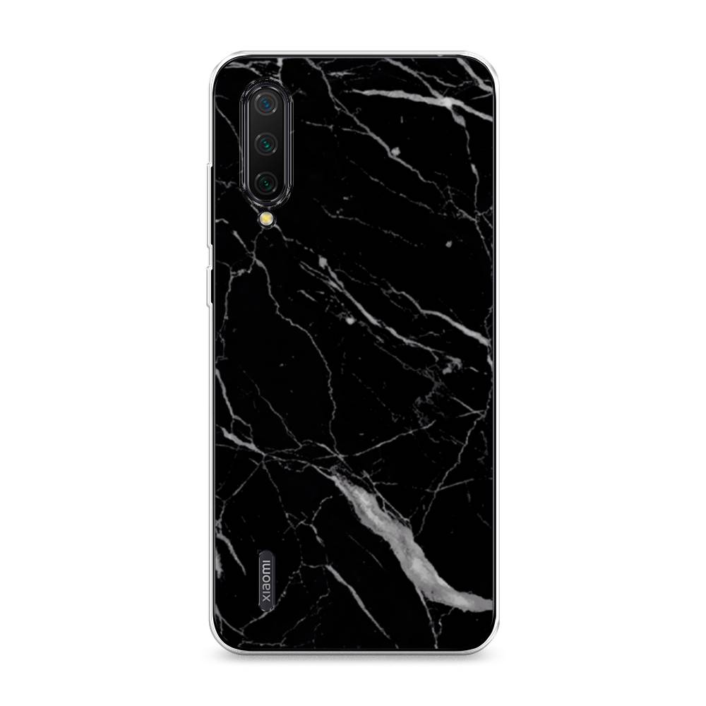 фото Силиконовый чехол "черный минерал" на xiaomi mi 9 lite awog