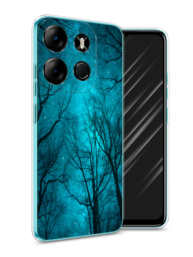

Чехол Awog на Tecno Phantom X2/X2 Pro "Сказочный лес", Черный;голубой, 303250-4