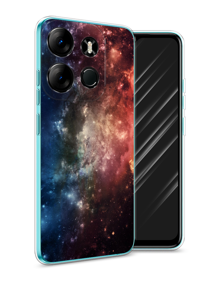 

Чехол Awog на Tecno Phantom X2/X2 Pro "Космос", Синий;бежевый;красный, 303250-4