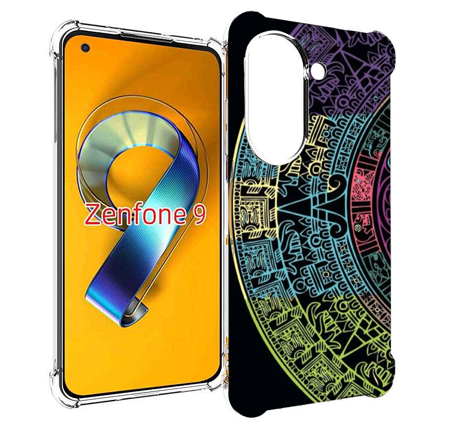 

Чехол MyPads орнамент полукруга для Asus Zenfone 9 (AI2202), Прозрачный, Tocco