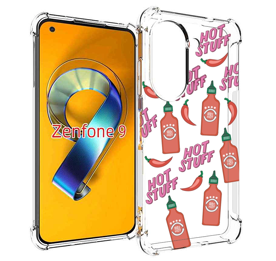 

Чехол MyPads острые-перчики для Asus Zenfone 9 (AI2202), Прозрачный, Tocco