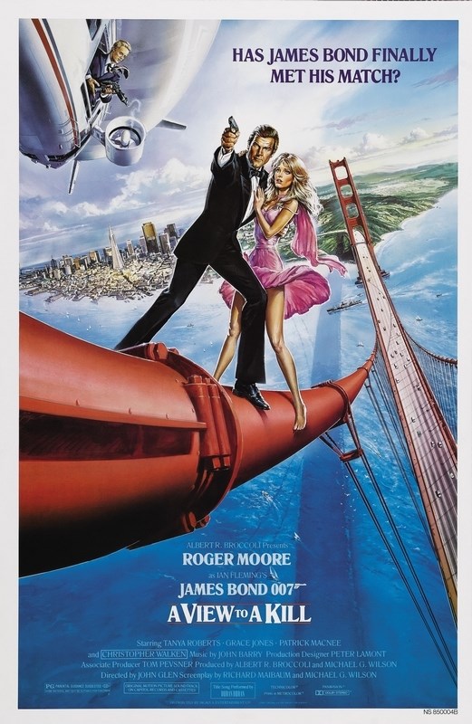 

Постер к фильму "Джеймс Бонд 14 - Вид на убийство" (A View to a Kill) 50x70 см