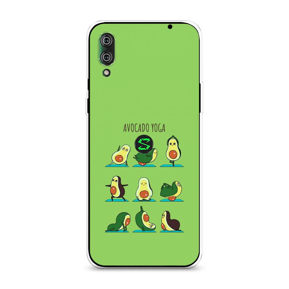 

Чехол Awog на Xiaomi Black Shark 2/2 Pro "Авокадо йога", Разноцветный, 36450-10