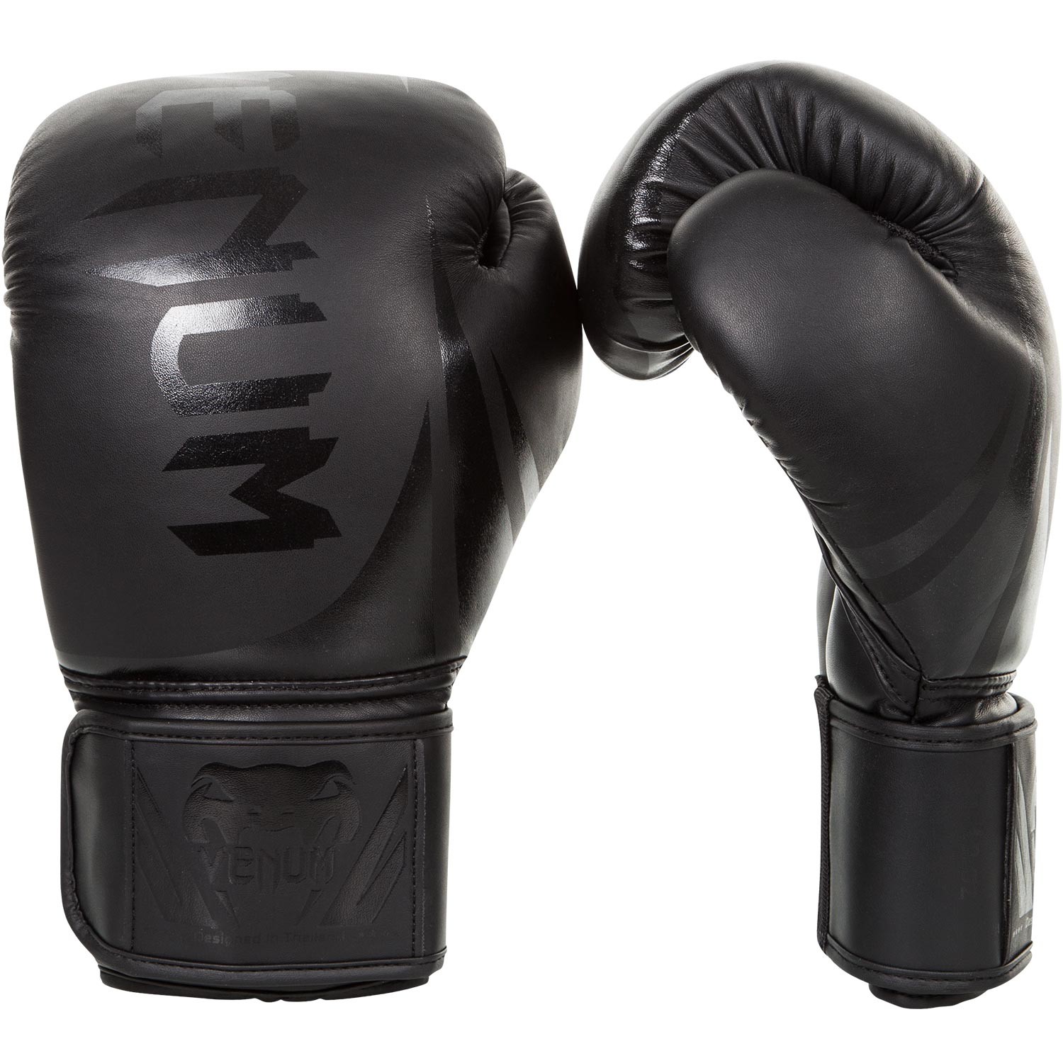 фото Боксерские перчатки venum challenger 2.0 черные 8 унций