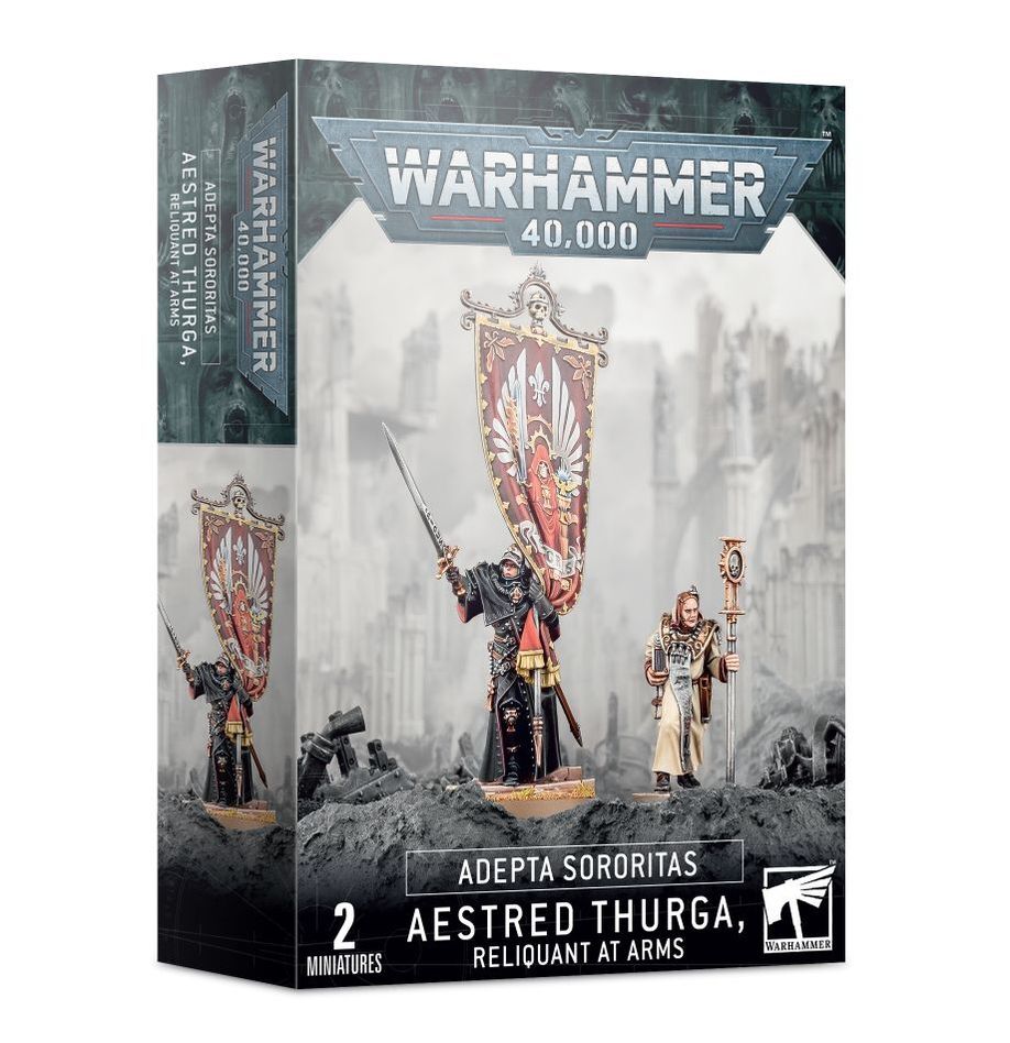 Миниатюры для игры Games Workshop Adepta Sororitas Aestred Thurga Relinquant at Arms Великобритания