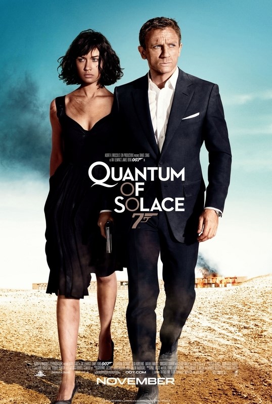 

Постер к фильму "Джеймс Бонд 22 - Квант милосердия" (Quantum of Solace) 50x70 см