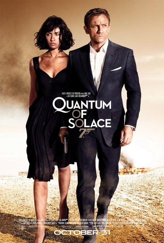 

Постер к фильму "Джеймс Бонд 22 - Квант милосердия" (Quantum of Solace) 50x70 см