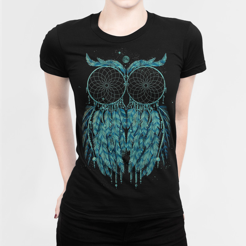 

Футболка женская Dream Shirts Ловец Снов черная XL, Черный, Ловец Снов