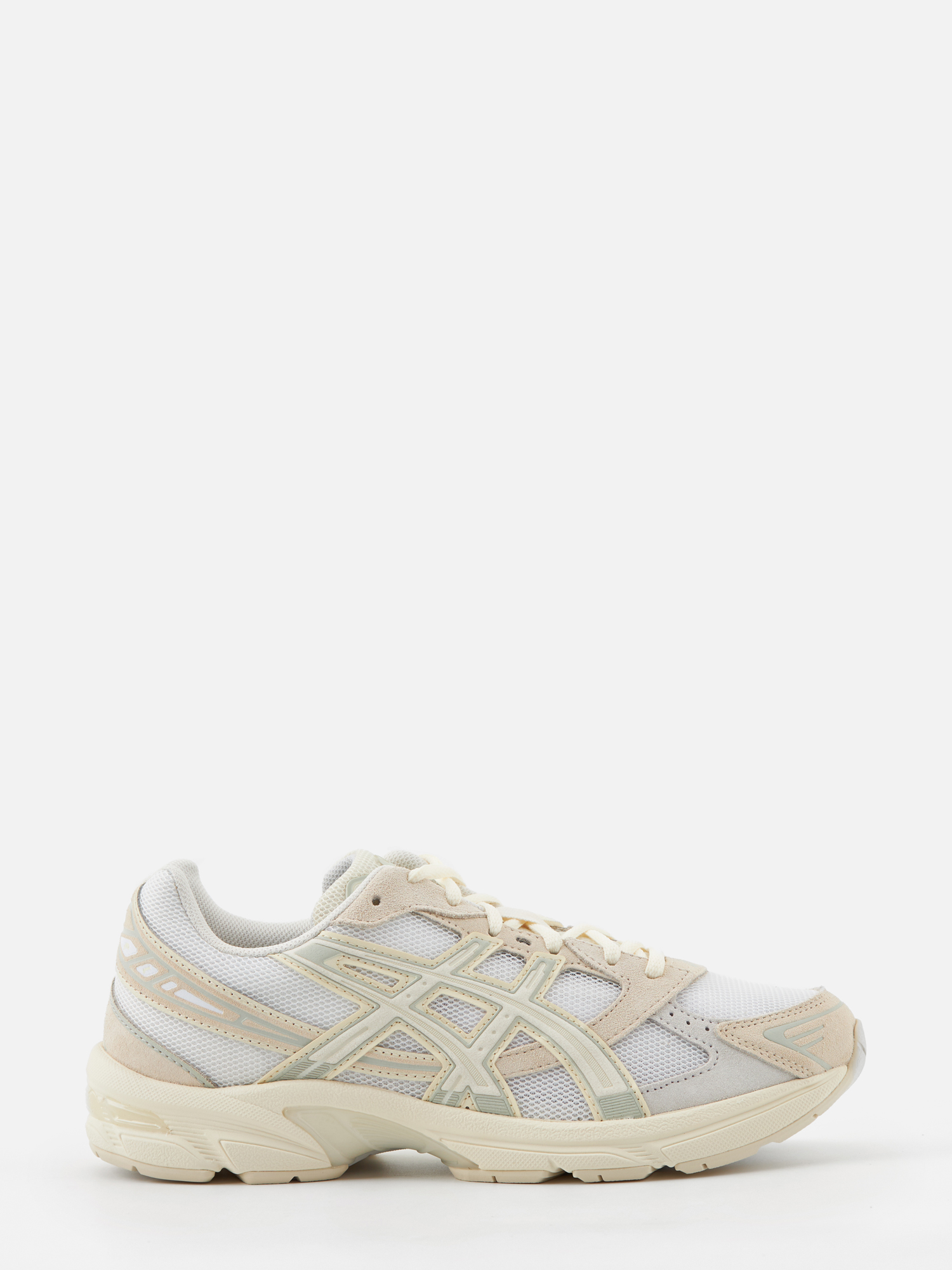 

Кроссовки женские Asics 1202A163 бело-бежевые 9 US, Бежевый, 1202A163