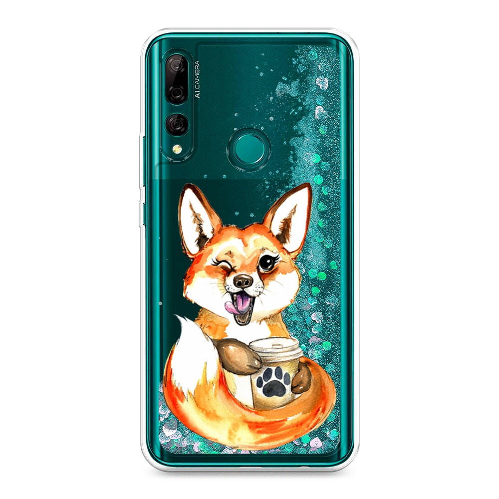 

Чехол Awog "Подмигивающая лиса с кофе" на Huawei P Smart Z/Y9 Prime 2019/Honor 9X, 611995-1
