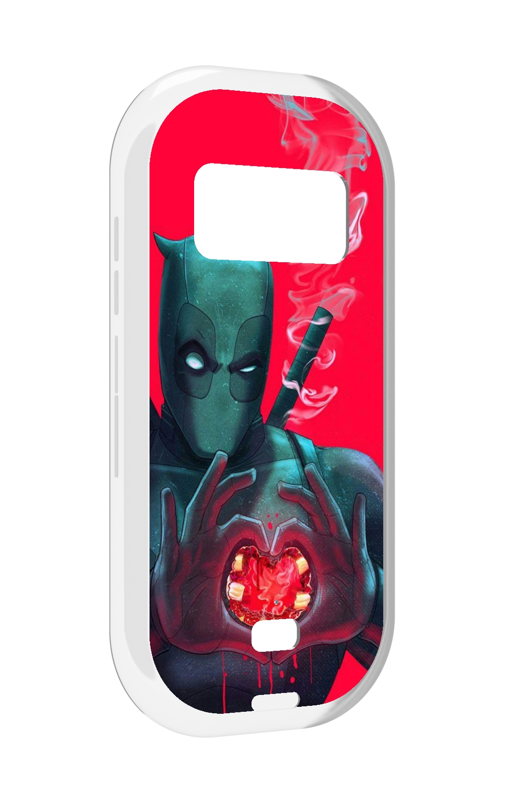 

Чехол MyPads дедпул-в-сердце для UleFone Armor 15, Прозрачный, Tocco