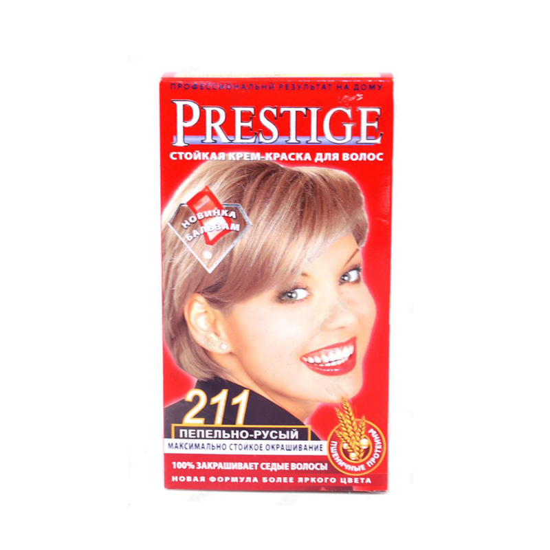 Краска для волос Prestige Prestige т.211 Пепельно-русый