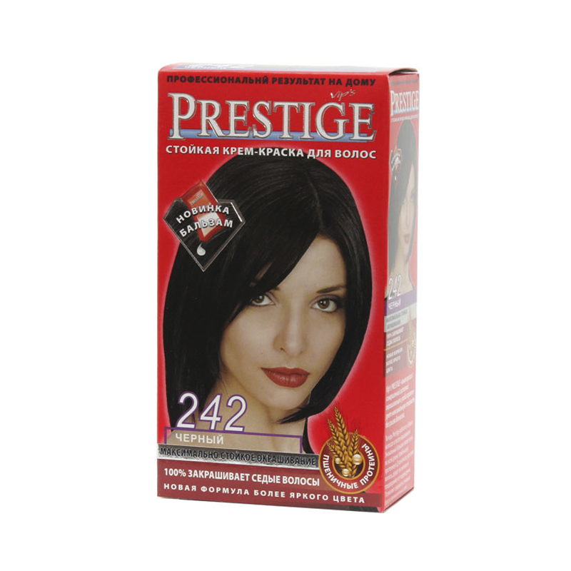 фото Краска для волос prestige prestige т.242 черный