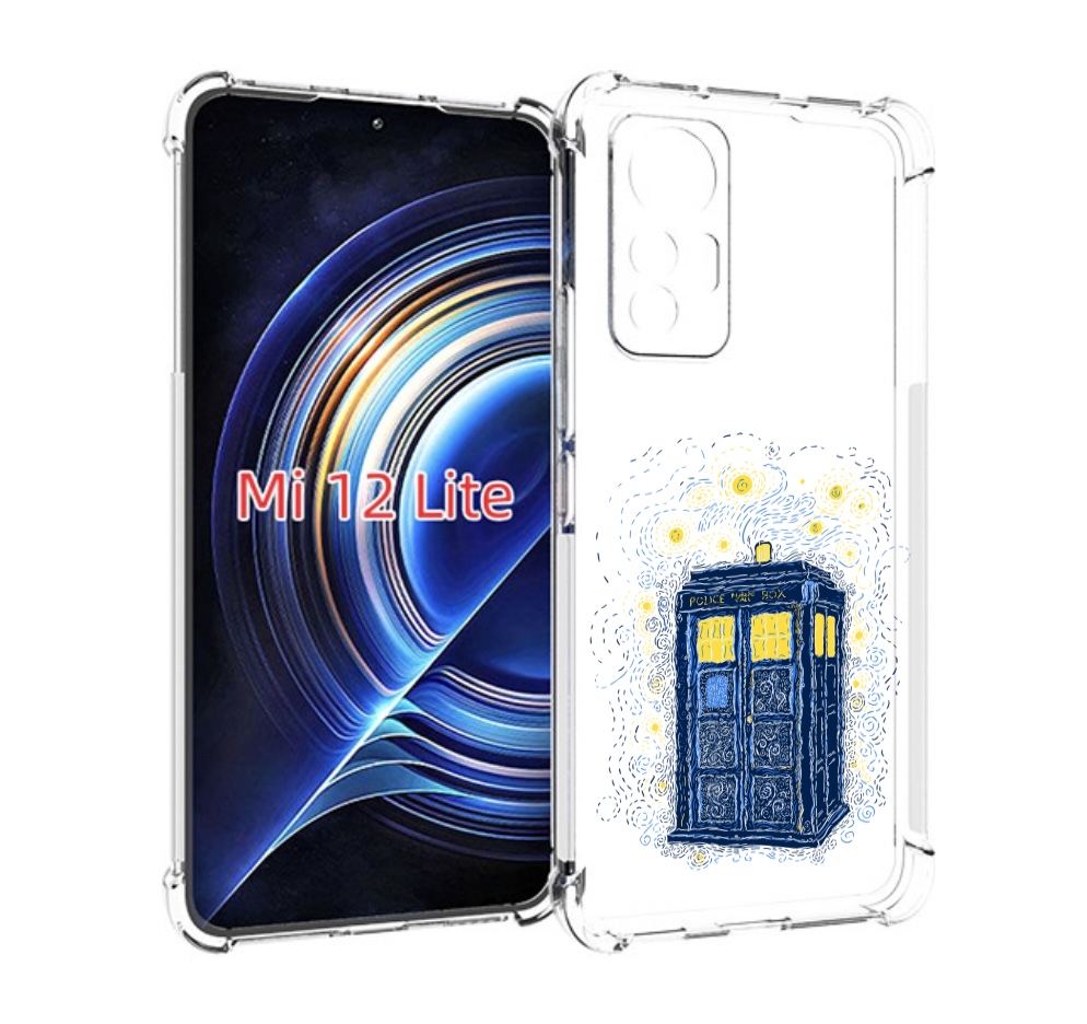 

Чехол MyPads будка рисунок для Xiaomi 12 Lite, Прозрачный, Tocco