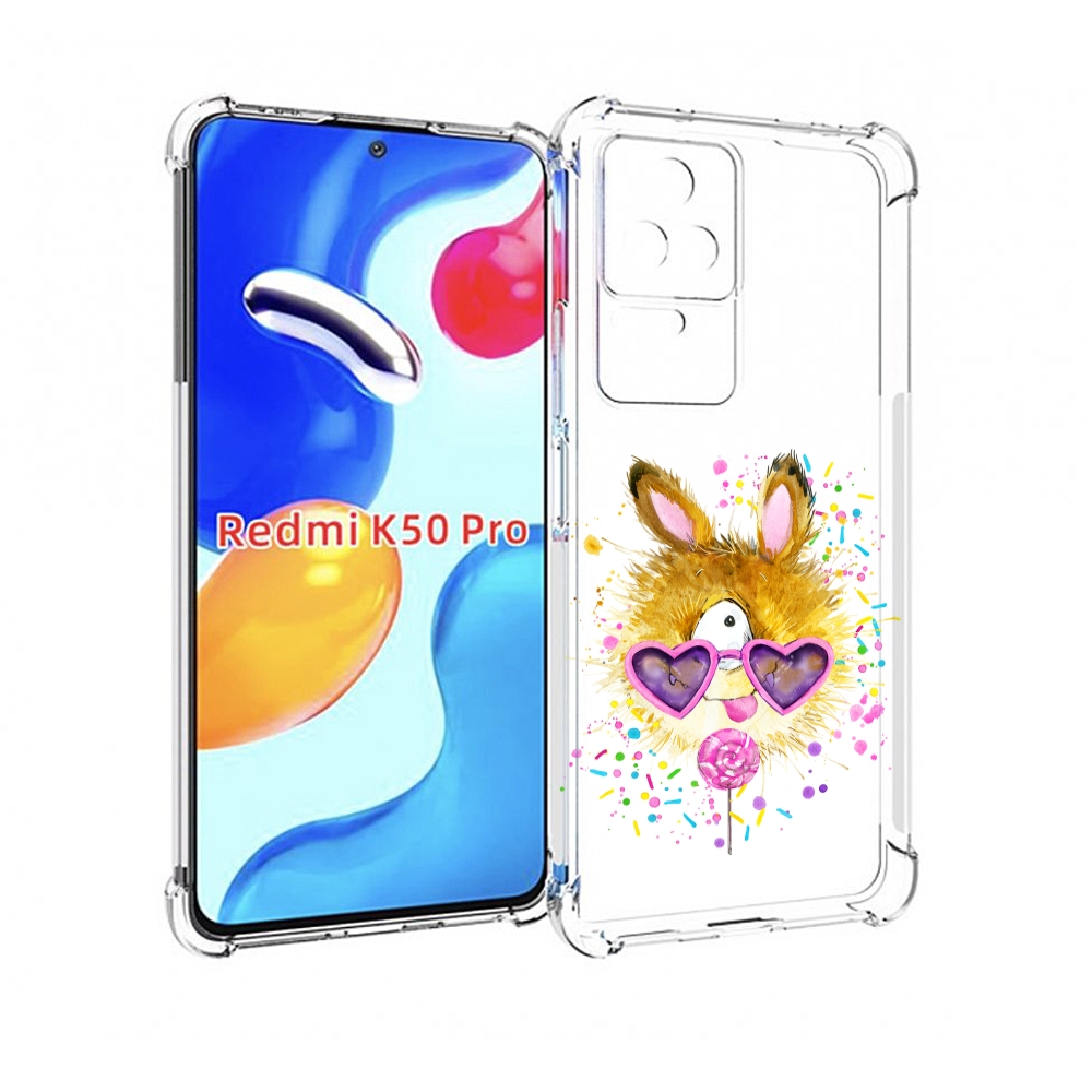

Чехол MyPads Чупя для Xiaomi Redmi K50 / K50 Pro, Прозрачный, Tocco