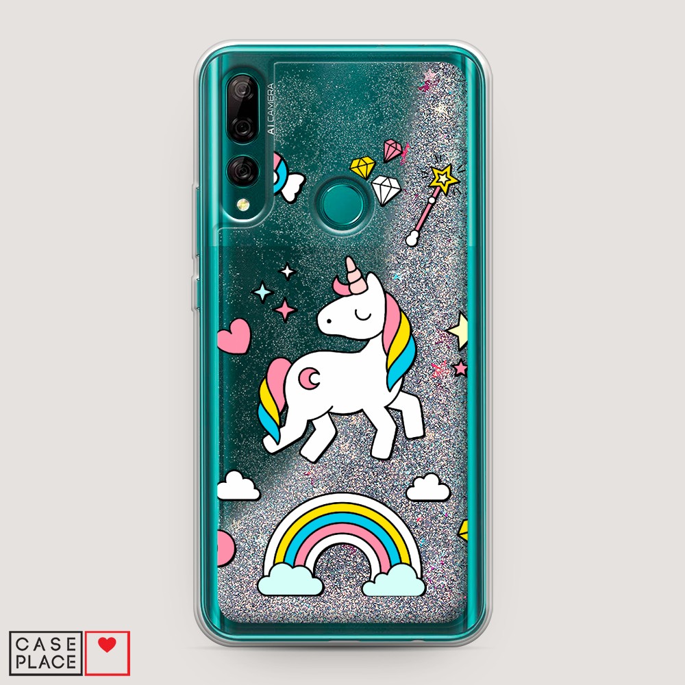 

Чехол Awog на Huawei P Smart Z/Y9 Prime 2019/Honor 9X/9X Premium "Принцесса единорог", Разноцветный, 611991-1