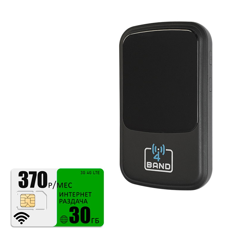 

Мобильный роутер Olax 4BAND M2 (router-m2-mega-30gb-pro-sb), Черный, 4BAND M2