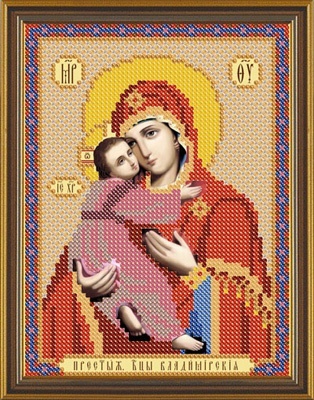 

Нова Слобода с рисунком, 13х17 см, "Богородица Владимирская"