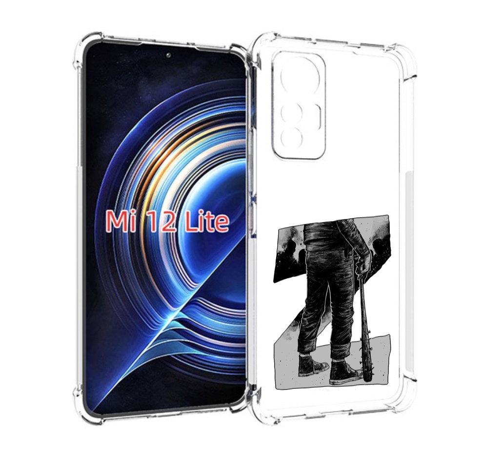 

Чехол MyPads воин черно белый для Xiaomi 12 Lite, Прозрачный, Tocco