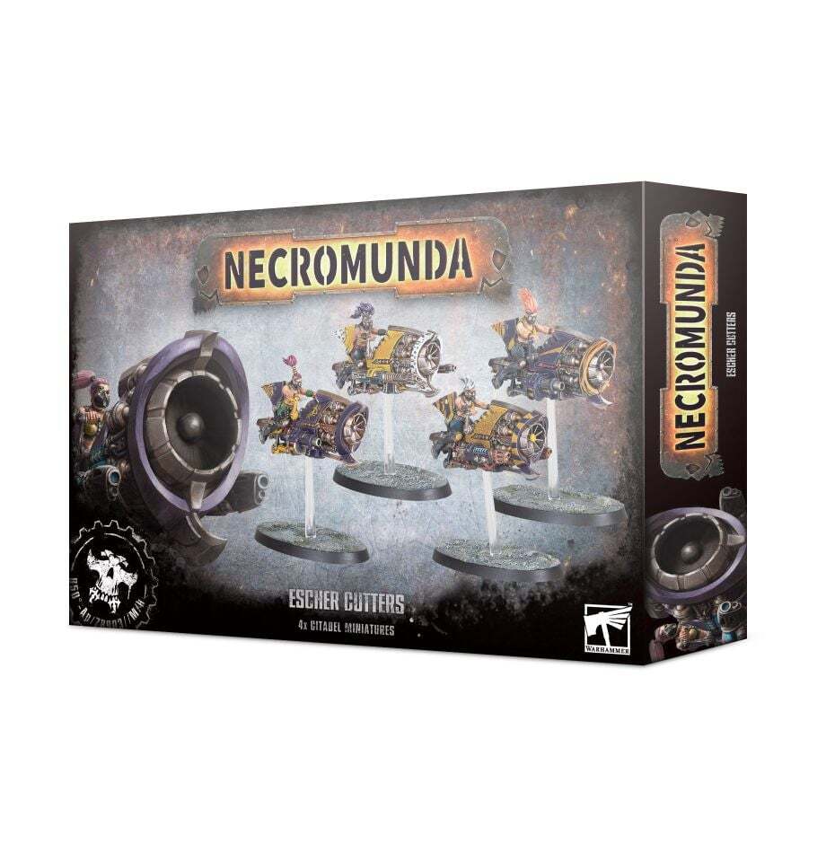 

Миниатюры для игры Games Workshop Necromunda: Escher Cutters, 301-10