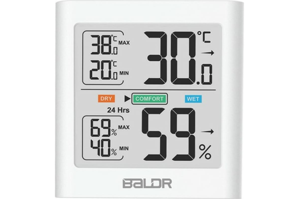 Гигрометр Baldr B0135TH-WHITE