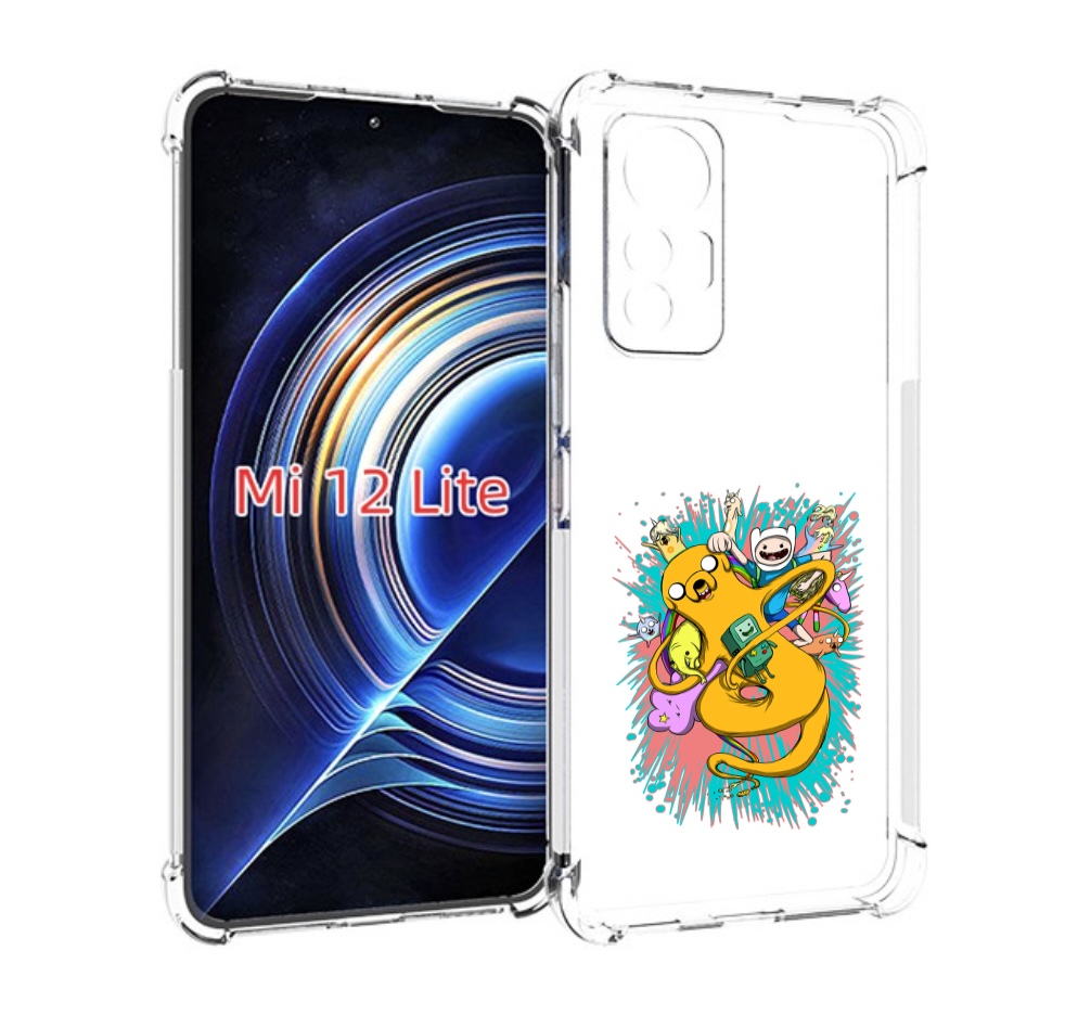 

Чехол MyPads время приключений рисунок для Xiaomi 12 Lite, Прозрачный, Tocco