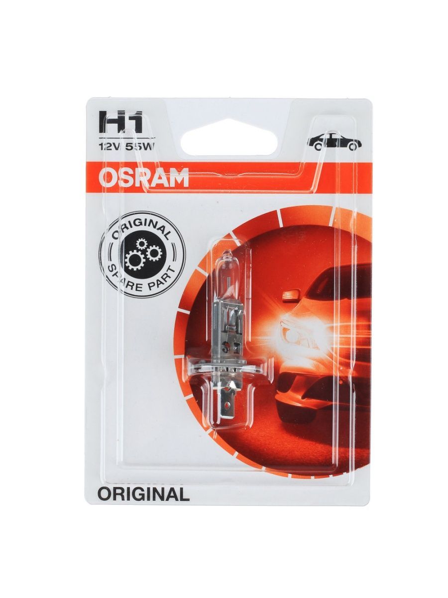 Osram Автолампа H1 (55W 12V) Original Line (Blister) 1шт 64150-01B