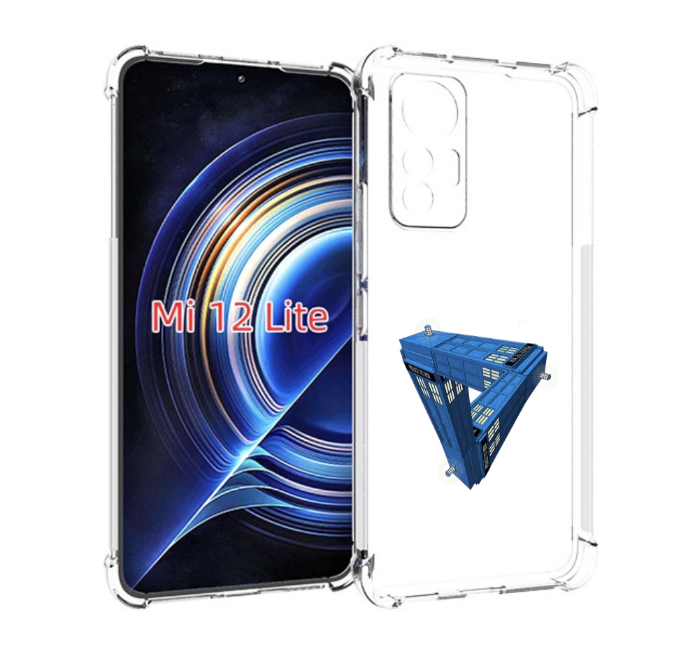 

Чехол MyPads головолока абстракция для Xiaomi 12 Lite, Прозрачный, Tocco