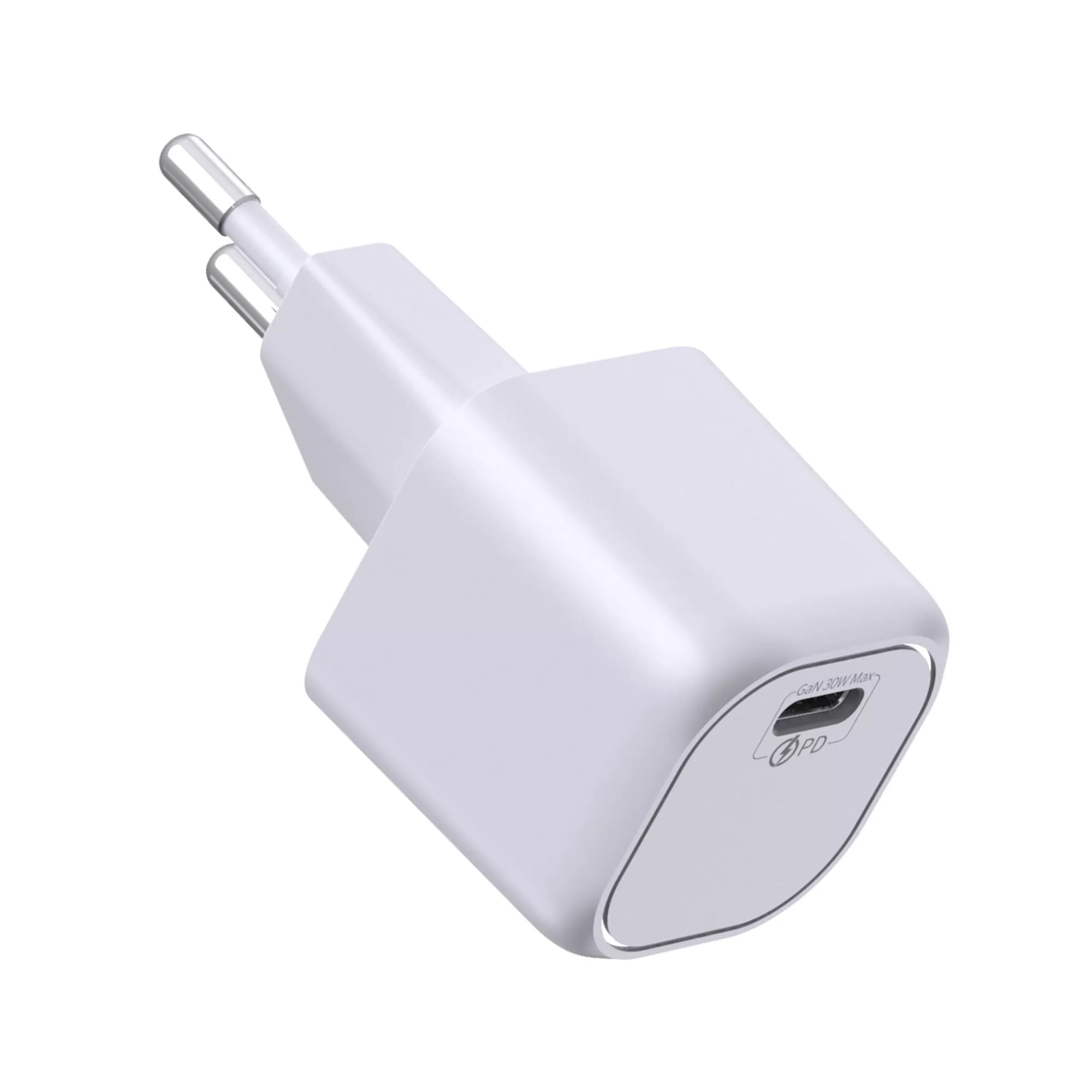 фото Сетевое зарядное устройство wiwu ry-u30a 1xusb type-c 3 а белый