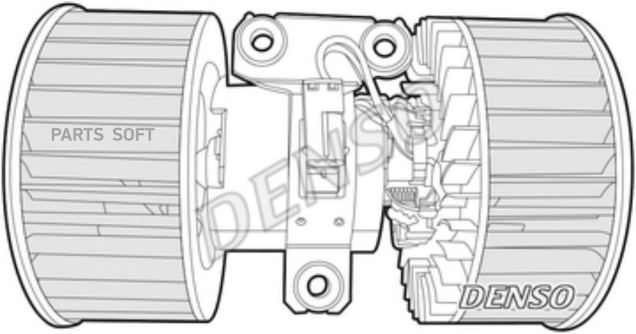 DENSO Вентилятор обдува салона DENSO DEA05002