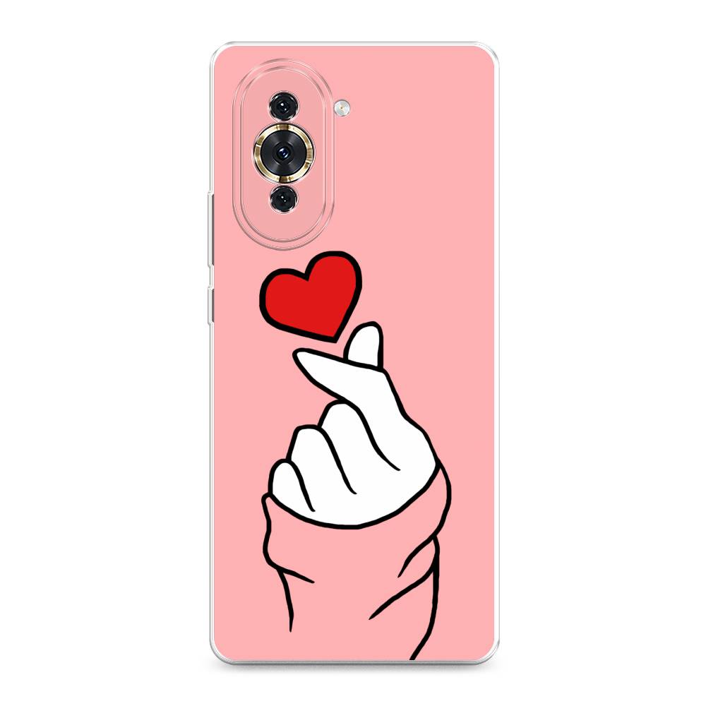 

Чехол Awog на Huawei Nova 10 "Милое сердечко", Разноцветный, 6108950-7