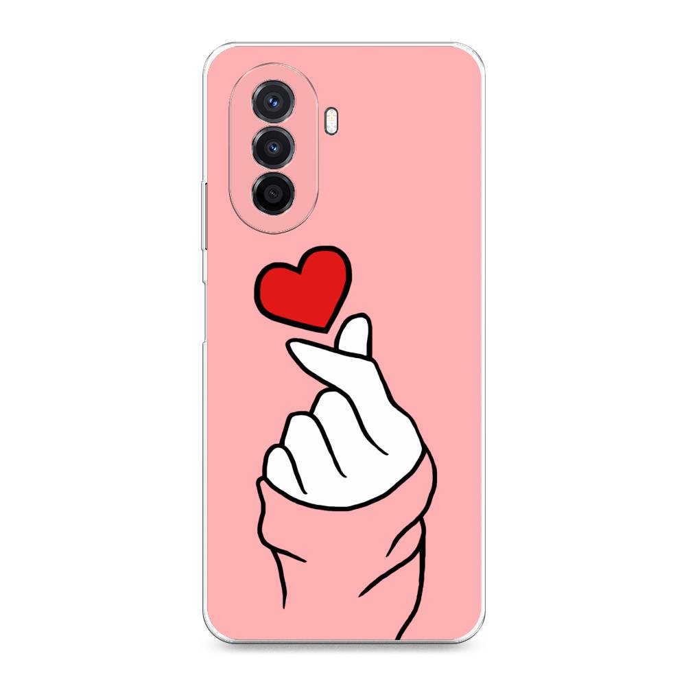 

Чехол Awog на Huawei Nova Y70 "Милое сердечко", Разноцветный, 6109150-7