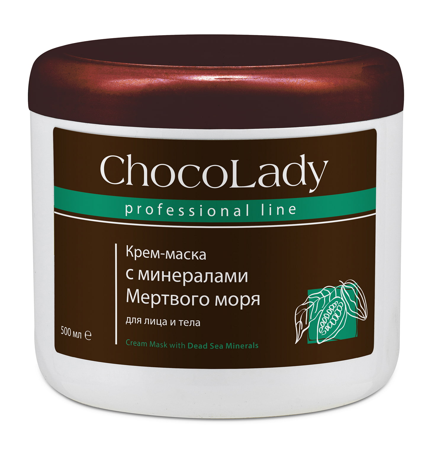 

Крем-маска для лица и тела Chocolady с минералами Мертвого моря 500 мл