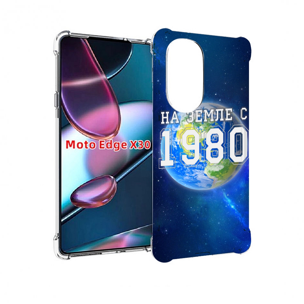 

Чехол MyPads На-Земле-с-1980 для Motorola Moto Edge X30, Прозрачный, Tocco