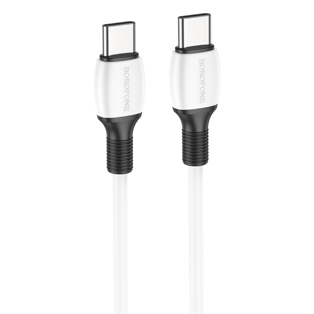 Кабель USB - Type-C/Type-C Borofone BX84aa 1 м белый