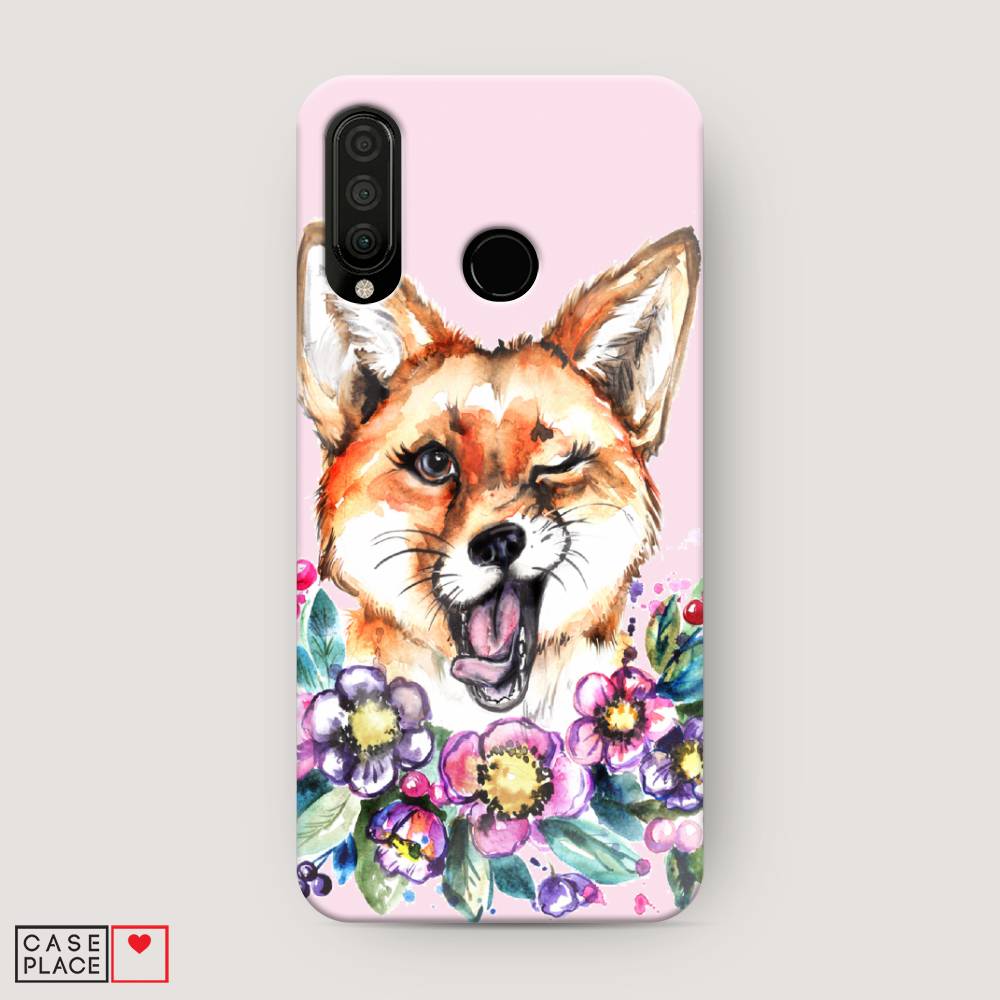 

Чехол Awog "Подмигивающая лиса" для Huawei P30 Lite